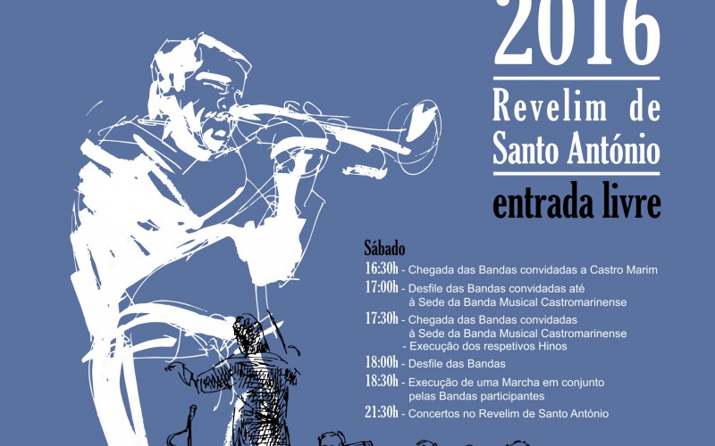 Castro Marim acoge su XX Festival de Bandas el próximo 9 de julio
