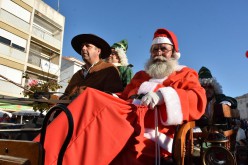 Papá Noel llega a Loulé