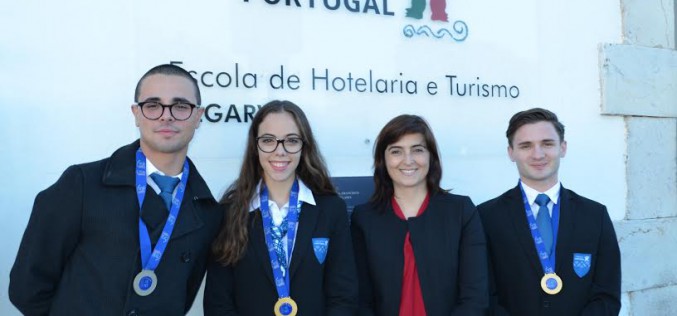 Los estudiantes de Hostelería y Turismo del Algarve brillan en Europa