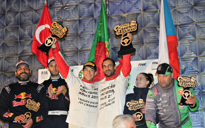 El Rally Casinos del Algarve cierra con llave de oro el Nacional y Europeo de Rally
