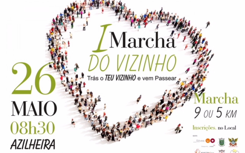 Una marcha por Silves, por el Día Europeo del Vecino