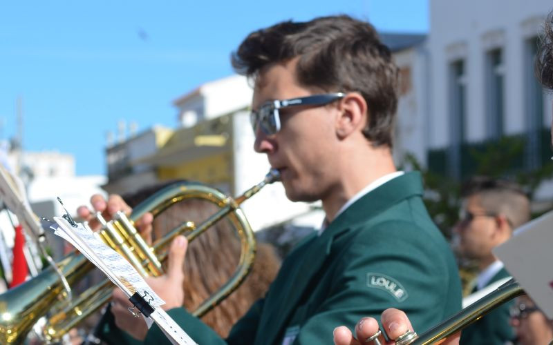 Loulé se llena de música en el Día Nacional de las Bandas Filarmónicas