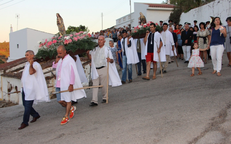 Fiestas de la Virgen de Visitación, en Odeleite