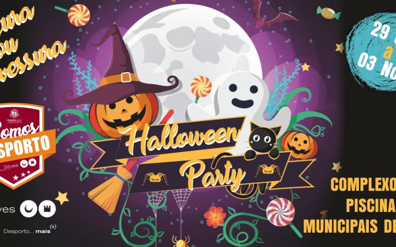 Silves anima sus piscinas municipales con una Halloween Party