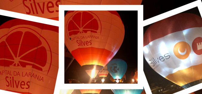 La marca ‘Silves Capital de la Naranja’ viaja en globo por Portugal