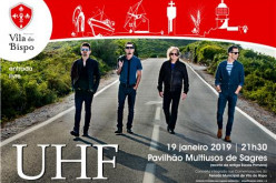 La banda de rock UHF, en concierto en Sagres