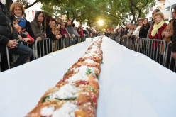 Loulé celebra el Día de Reyes con un Roscón de 150 metros