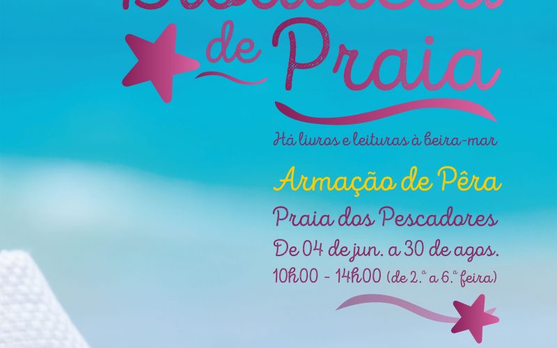 Silves vuelve a dinamizar la «Biblioteca de Playa» en Armação de Pêra