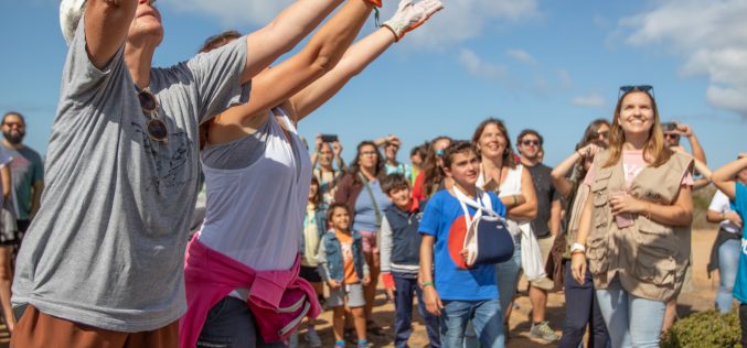 ¡La décima edición del festival de aves atrajo a cientos de visitantes a Sagres!