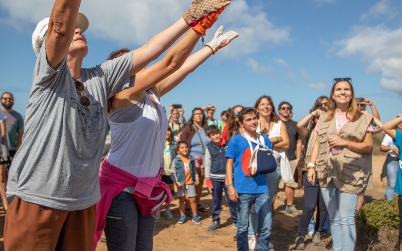 ¡La décima edición del festival de aves atrajo a cientos de visitantes a Sagres!
