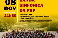Banda Sinfónica da PSP sobe ao palco do  cineteatro de São Brás