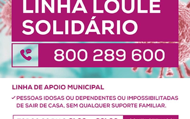 La línea Loulé Solidario recibió casi mil solicitudes de apoyo en un mes