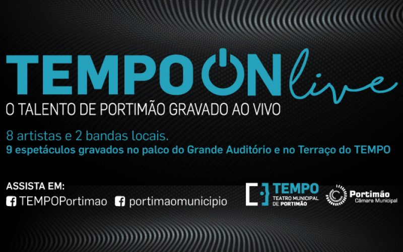 El teatro de Portimão presenta TEMPO Onlive
