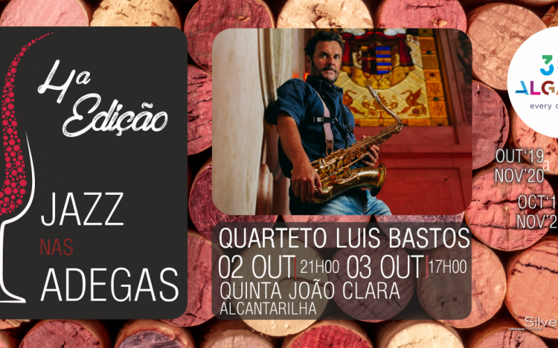 Jazz en las Bodegas vuelve con el cuarteto de Luis Bastos