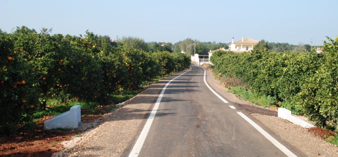 Silves termina de pavimentar el camino de Algoz