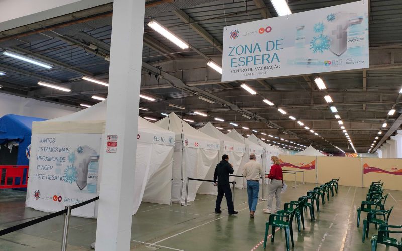 El centro de vacunación covid-19 de Silves prepara su apertura