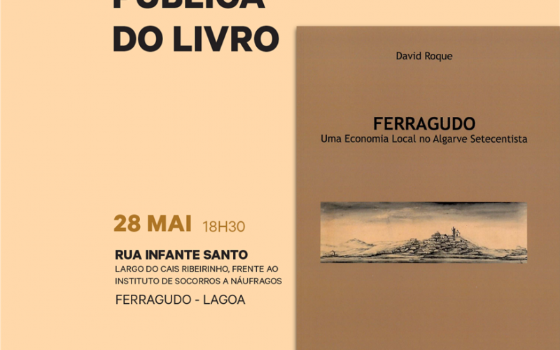 David Roque presenta su último libro en Ferragudo