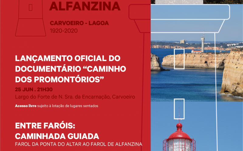 El Centenario del Faro de Alfanzina se celebra con el documental “Caminho dos Promontórios”