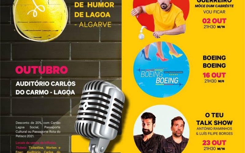 Lagoa presenta el Festival de Humor Humorfest 2021