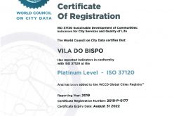 Vila do Bispo conquista la cima de la certificación internacional en calidad de vida