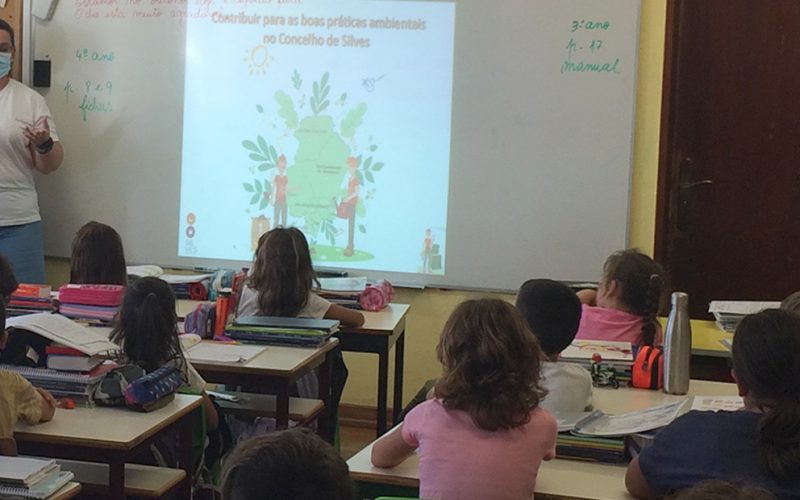 Silves desafía a las escuelas a participar en el proyecto Silves a Compostar da Serra ao Mar